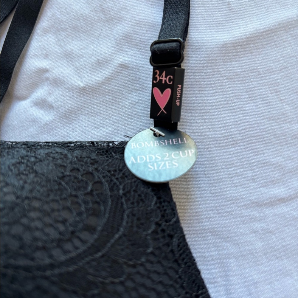Victoria’s Secret Plaid Lace Bombshell Bra - Picture 2 of 4